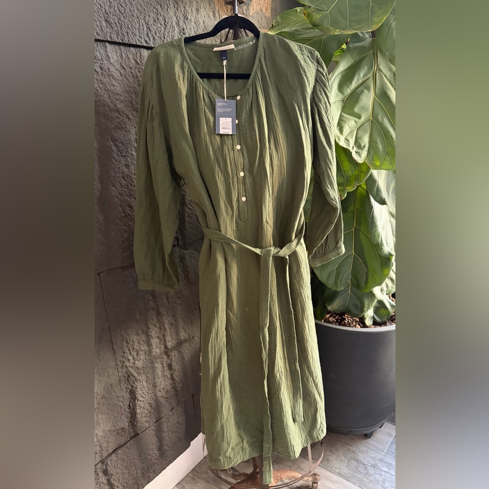 Target Olive Long Sleeve Dress